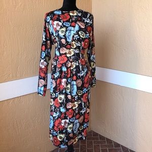 ZARA Floral Print Dress